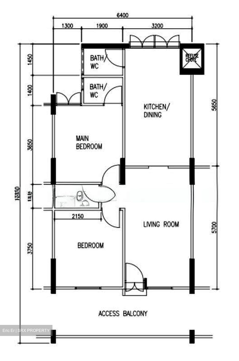 Blk 363 Clementi Avenue 2 (Clementi), HDB 3 Rooms #624455641